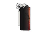 Mobil - Beskyttelsesglas - PanzerGlass Privacy 3-in-1 Pack iPhone 15 Pro - PANZERB1173+P2810