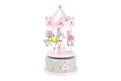 Kreativt Legetøj - Small Foot - Wooden Music Box Rotating and Winding - 11230