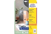 Papir, Fotopapir og Etiketter - Avery QR-kodeetiketter, 45 x 45 mm, 500 Etiketter, Hvid - L7121-25