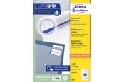 Papir, Fotopapir og Etiketter - Avery Universaletiketter til generelle formål, 48,5 x 25,4 mm, 4.000 Etiketter, Hvid - 3657