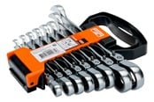 Håndværktøj - BAHCO Ring Spanner Set flex head - 41RM/SH8