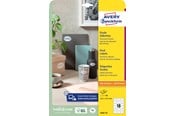 Papir, Fotopapir og Etiketter - Avery Produktetiketter, 63,5 x 42,3 mm, 180 Etiketter, Hvid - 6242-10
