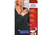 Papir, Fotopapir og Etiketter - Avery Armbånd, 265 x 18 mm, 100 Enheder, Hvid - L4000-10