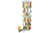 Babylegetøj - Small Foot - Wooden Wobble Tower Safari Game - 11958