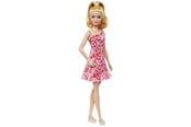 Dukker & Tilbehør - Barbie Fashionista - Pink Blomster Kjole - HJT02