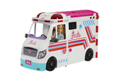 Dukke, bamse og udstyr - Barbie Ambulance Plejeklinik - HKT79