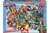 Puslespil - Educa puslespil Marvel superhelte, 1000 - 80-15193