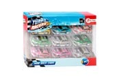 Legetøjsbil - Toi-Toys Turbo Racers Mini Rally Pull Back Cars 9pcs. - 27532A
