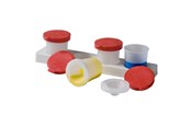 Kreativt Legetøj - Creall Holder with Anti-Spill Jars 320ml 4pcs. - 17060