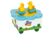 Trælegetøj - Small Foot - Wooden Music Box Duck - 7489