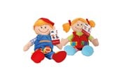 Plys - Small Foot - Rag dolls Chiara & Massimo - 5576