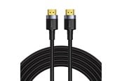 Skærmkabel - Baseus Cafule 4KHDMI Male To 4KHDMI Male Adapter Cable 5m Black - CADKLF-H01