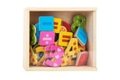 Kreativt Legetøj - Small Foot - Wooden Magnetic Numbers Color. 37pcs. - 10731