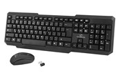 Tastatur - Esperanza Titanum Memphis - Tastatur & Mus sæt - Amerikansk engelsk - Sort - TK108
