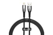 USB kabel - Baseus USB cable for Lightning Glimmer Series 2.4A 1m (Black) - CADH000201