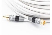 Audio kabel - Supra Sublink - RCA subwooferkabel - 8m - Hvid - 1001907706