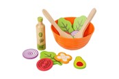 Rolleleg - Small Foot - Wooden Play Food Salad Play Set 15 p - 11476
