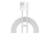 USB kabel - Baseus Dynamic cable USB to Lightning 2.4A 2m (White) - CALD000502