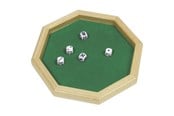 Brætspil - Goki Dice Board + Dice - 56954