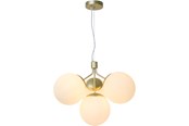 Lamper - Nordlux Ivona 4-Spot Pendel, Messing - 2112153035