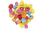 Kreativt Legetøj - Goki Wooden Bead Set 45pcs. - 58498
