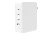 Mobil - Adaptere & Opladere - Belkin BoostCharge Pro power adapter - GaN technology - USB 3 x USB-C - 140 Watt - WCH014BTWH