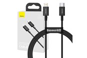 USB kabel - Baseus Superior Series Cable USB-C to iP 20W PD 1m (black) - CATLYS-A01