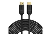Skærmkabel - Baseus 2x HDMI 2.0 4K 30Hz Cable 3D HDR 18Gbps 8m (black) - CAKGQ-E01