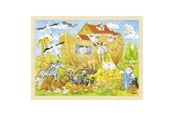 Puslespil - Goki Wooden Puzzle Noah's Ark 96pcs. Wood - 57535