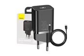 Mobil - Adaptere & Opladere - Baseus Super Si Quick Charger 1C 30W (black) - CCSUP-J01