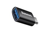 USB hub - Baseus Ingenuity USB-C to USB-A adapter OTG (Black) USB hub - 1 port - Sort - ZJJQ000001