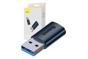 Mobil - Andet Tilbehør - Baseus Ingenuity USB-A to USB-C adapter OTG (blue) - ZJJQ000103