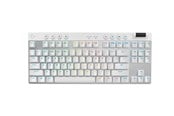 Tastatur - Logitech G PRO X TKL - Logitech GX Brown (Tactile) - Tactile - Gaming Tastatur - Uden Numpad - Engelsk - UK - Hvid - 920-012148