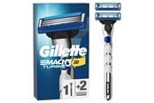 Barbergrej - Gillette Mach3 Turbo 3D Razor handle + 2 blades - 7702018514472