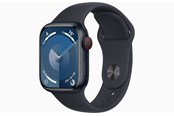 Smartwatch & Sportsur - Apple Watch Series 9 GPS + Cellular 41mm - Midnight Aluminium Case with Midnight Sport Band - S/M - MRHR3DH/A