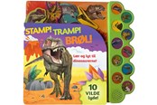 Børnebøger - Lær og lyt til dinosaurer - Børnebog - Papbog - 9788775374359
