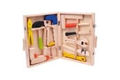 Rolleleg - Small Foot - Wooden tool box 13 pcs. - 2079