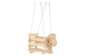 Udendørsleg - Small Foot - Wooden Horse Swing 140cm - 7190