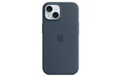 Mobil - Covers & Cases - Apple iPhone 15 Silicone Case with MagSafe - Storm Blue - MT0N3ZM/A