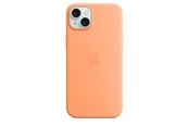 Mobil - Covers & Cases - Apple iPhone 15 Plus Silicone Case with MagSafe - Orange Sorbet - MT173ZM/A