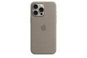 Mobil - Covers & Cases - Apple iPhone 15 Pro Max Silicone Case with MagSafe - Clay - MT1Q3ZM/A