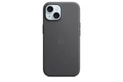 Mobil - Covers & Cases - Apple iPhone 15 FineWoven Case with MagSafe - Black - MT393ZM/A
