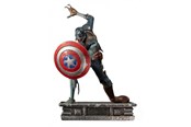 Merchandise - Iron Studios - Marvel What If ... : 1:10 Art Scale Statue (Zombie Captain America) 22cm - Figur - 0609963128556