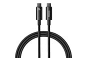 USB kabel - Baseus USB-C to USB-C cable Tungsten Gold 240 W 1 m (black) - CAWJ040001