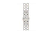 Smartwatch - Tilbehør - Apple 45mm Pure Platinum Nike Sport Band - S/M - MUV03ZM/A