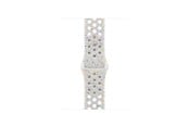 Smartwatch - Tilbehør - Apple 41mm Pure Platinum Nike Sport Band - M/L - MUUL3ZM/A