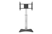 Vægbeslag, AV-Beslag & AV-Møbler - TECHLY stand - for flat panel - black silver - Maks 40 kg - Maks størrelse 70" - ICA-TR39