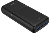 Powerbank - Deltaco PB-C1008 Powerbank - Sort - 20000 mAh - PB-C1008