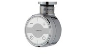Håndklæderadiator og tilbehør - TVS Varmelegeme med afbryder termostat og ''timer''-funktion ( rundt ) 300 watt Krom - EL300MT-CR
