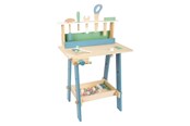 Kreativt Legetøj - Small Foot - Wooden Workbench Nordic 30dlg. - 11375